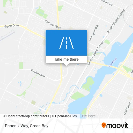 Phoenix Way map