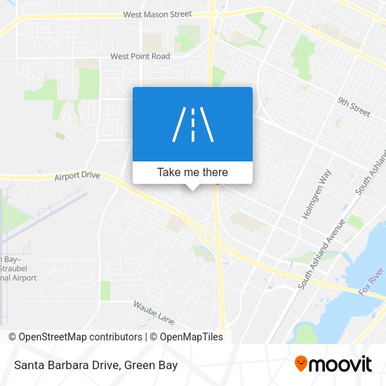 Mapa de Santa Barbara Drive