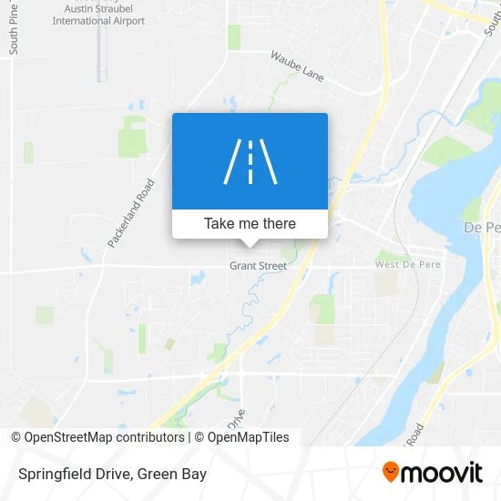 Springfield Drive map