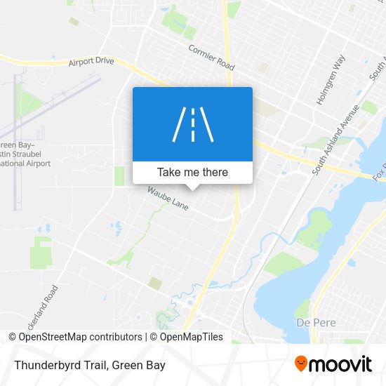 Mapa de Thunderbyrd Trail