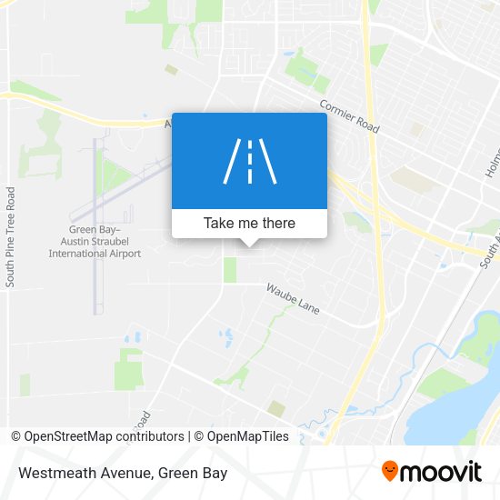 Westmeath Avenue map