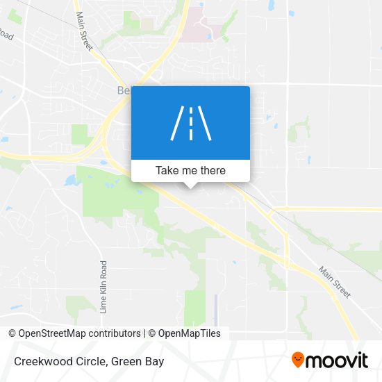 Mapa de Creekwood Circle