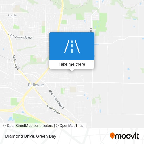 Mapa de Diamond Drive