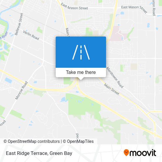 East Ridge Terrace map