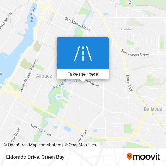 Mapa de Eldorado Drive