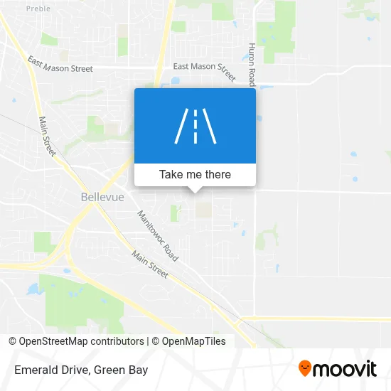 Emerald Drive map