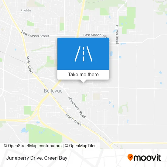 Juneberry Drive map