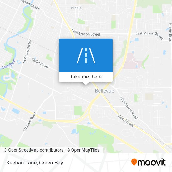 Mapa de Keehan Lane
