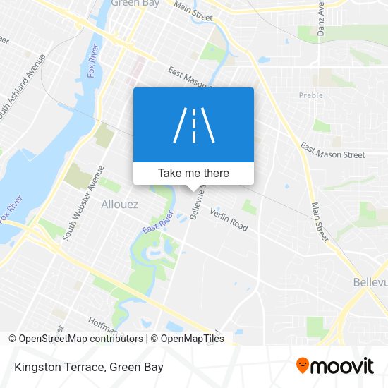 Kingston Terrace map