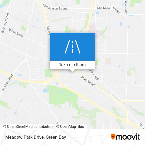 Mapa de Meadow Park Drive