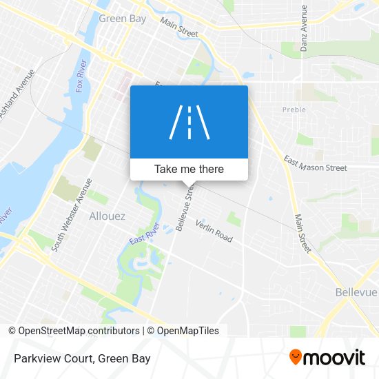 Mapa de Parkview Court
