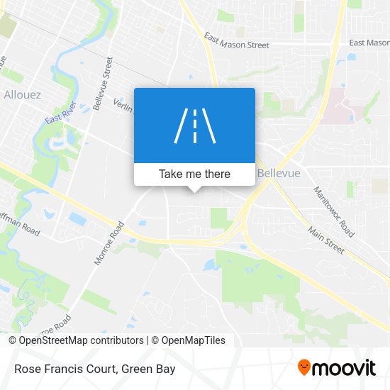 Rose Francis Court map