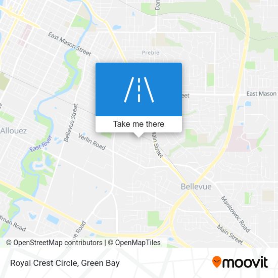 Royal Crest Circle map