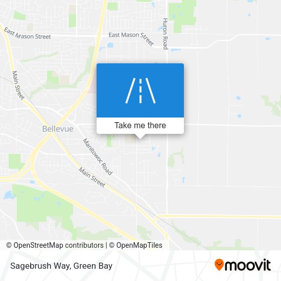 Mapa de Sagebrush Way