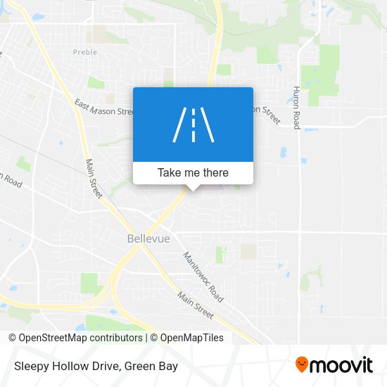 Mapa de Sleepy Hollow Drive