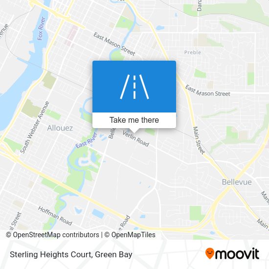 Mapa de Sterling Heights Court