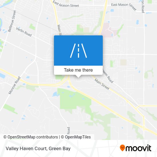 Valley Haven Court map