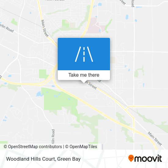 Woodland Hills Court map