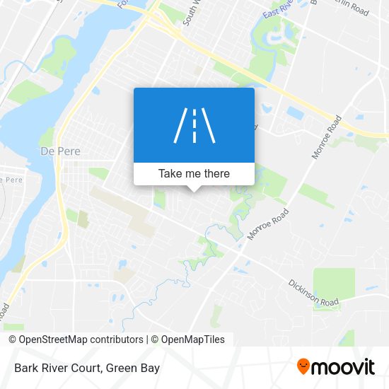 Mapa de Bark River Court