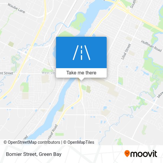 Mapa de Bomier Street
