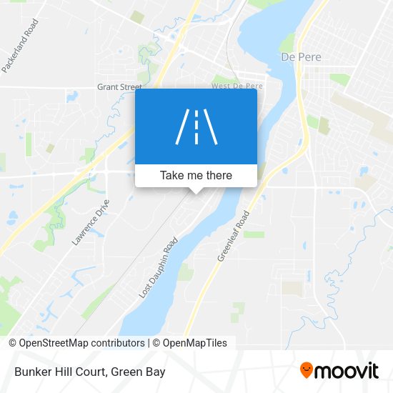 Bunker Hill Court map