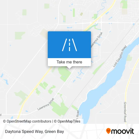 Daytona Speed Way map
