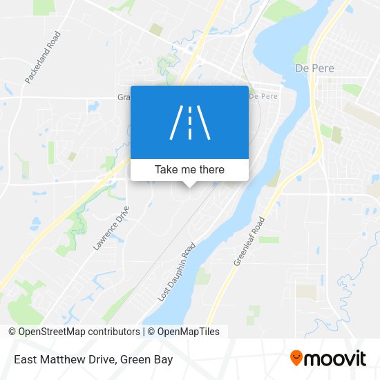 East Matthew Drive map