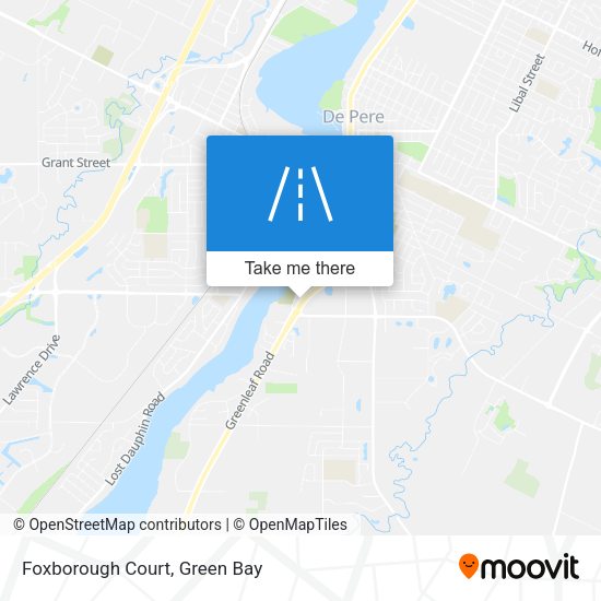 Mapa de Foxborough Court
