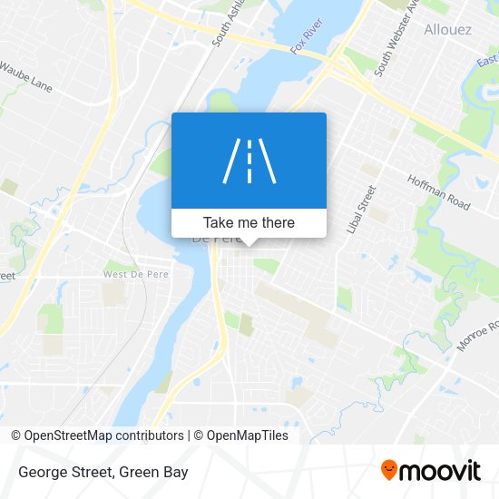 Mapa de George Street