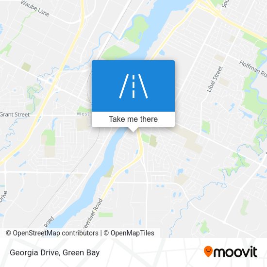 Mapa de Georgia Drive