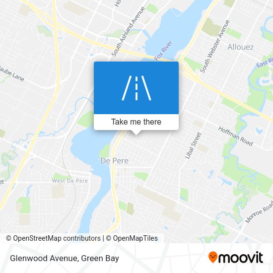 Mapa de Glenwood Avenue