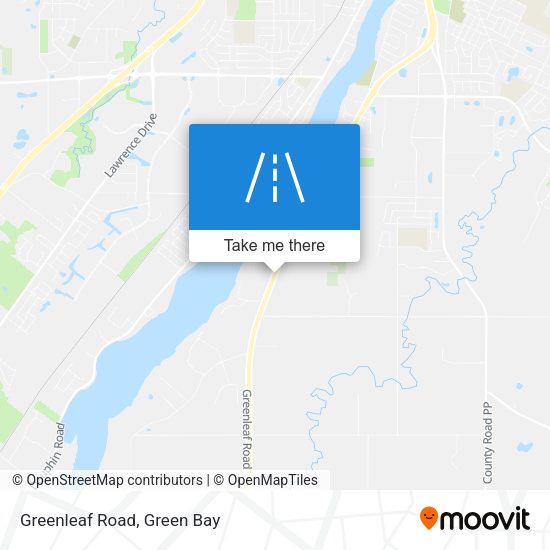 Mapa de Greenleaf Road