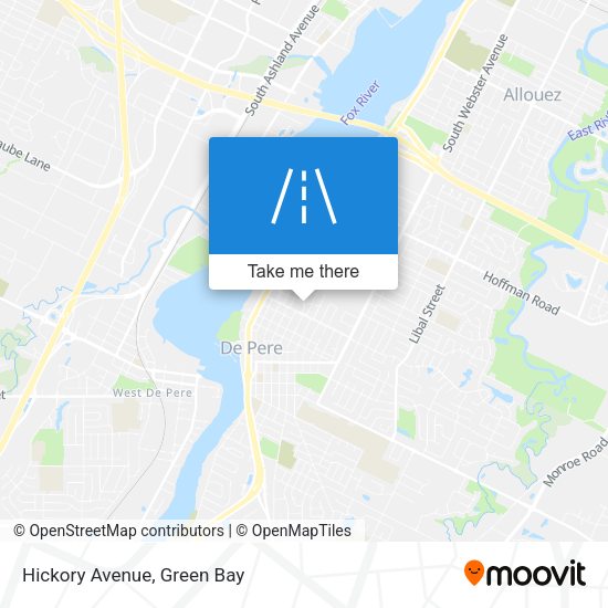 Mapa de Hickory Avenue