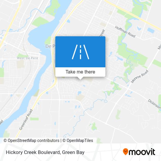 Hickory Creek Boulevard map