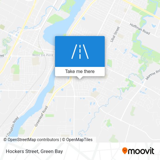 Mapa de Hockers Street