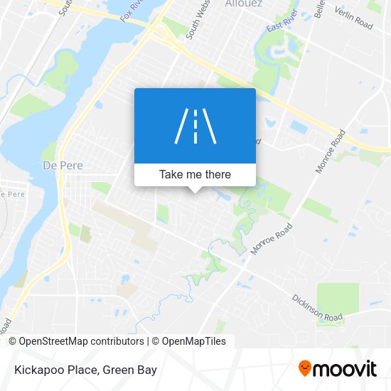 Mapa de Kickapoo Place