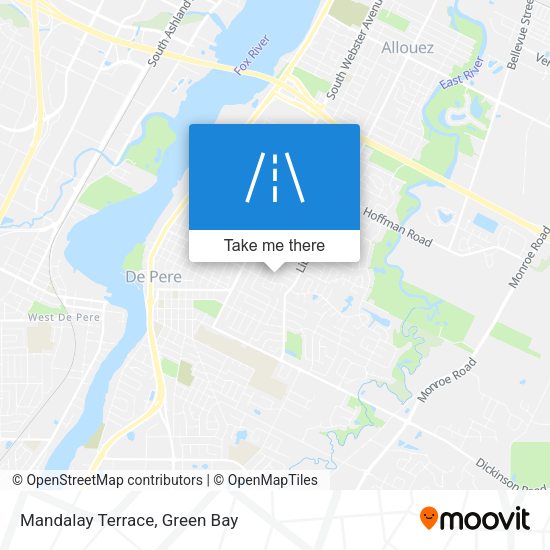 Mapa de Mandalay Terrace