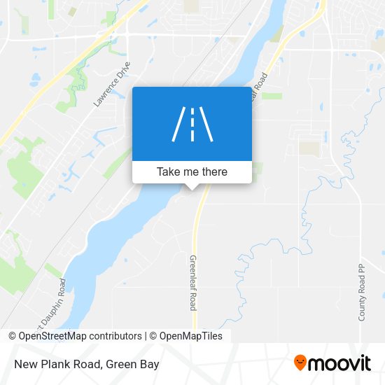 Mapa de New Plank Road