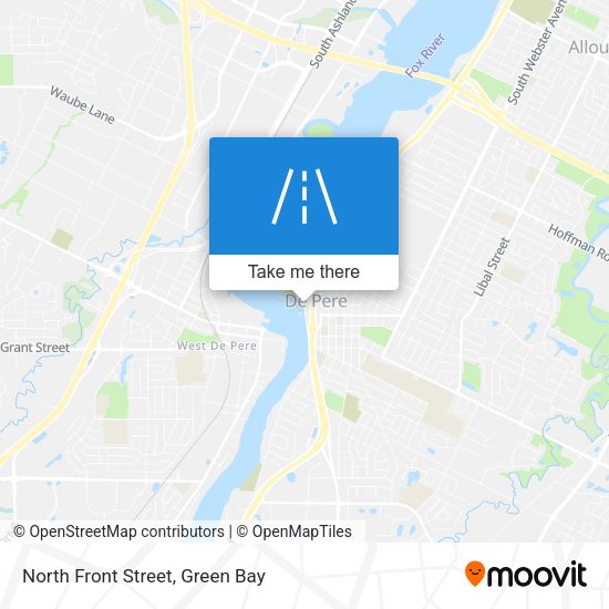 Mapa de North Front Street