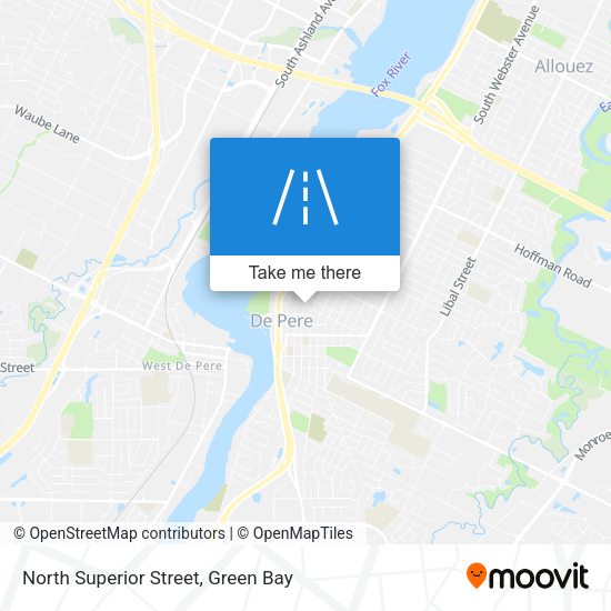 Mapa de North Superior Street