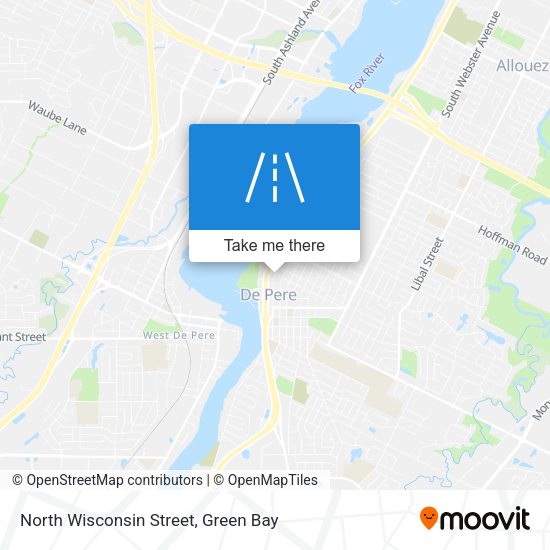 Mapa de North Wisconsin Street