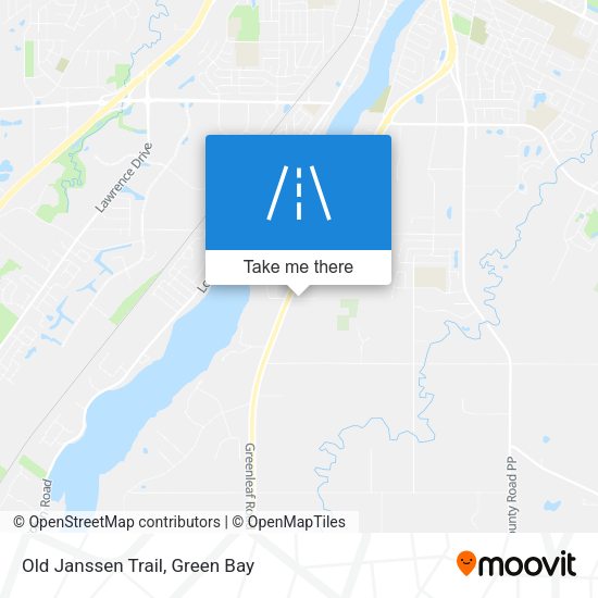 Old Janssen Trail map