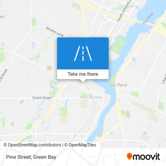 Mapa de Pine Street