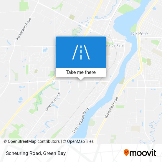 Mapa de Scheuring Road
