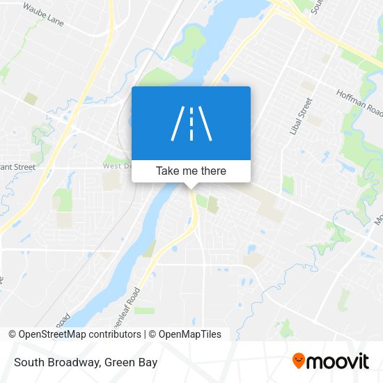Mapa de South Broadway