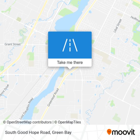 South Good Hope Road map