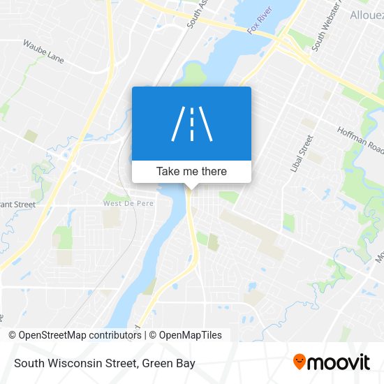 South Wisconsin Street map