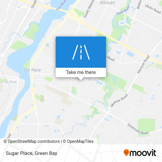 Mapa de Sugar Place