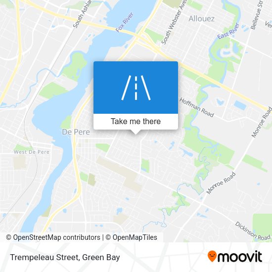 Mapa de Trempeleau Street