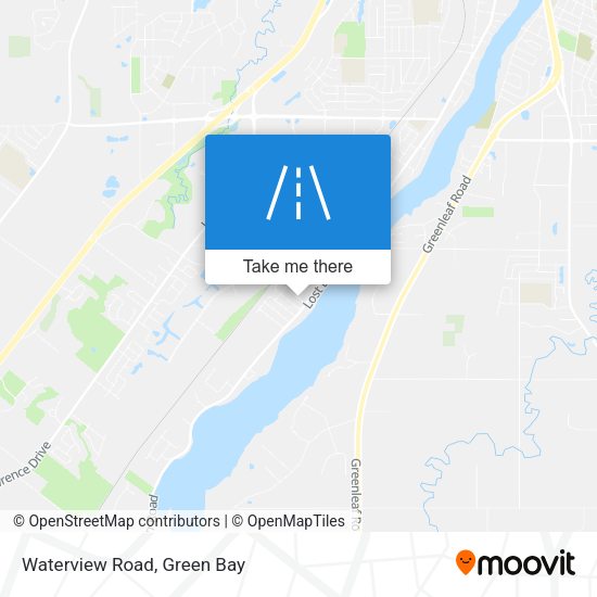 Mapa de Waterview Road